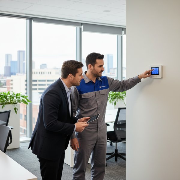 Commercial AC - Handover, Controls Training, and Maintenance Scheduling in Adelaide